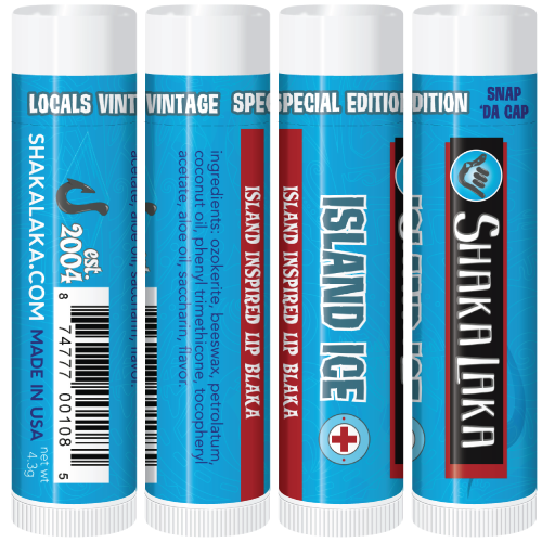 Island Ice Flavah Lip Blaka (4pk) Locals Vintage SE – SHAKA LAKA