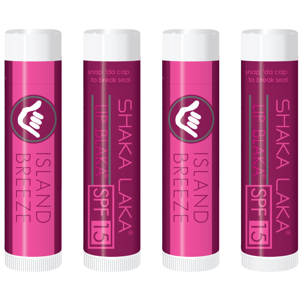 Island Breeze SPF 15 Lip Blaka (4pk)