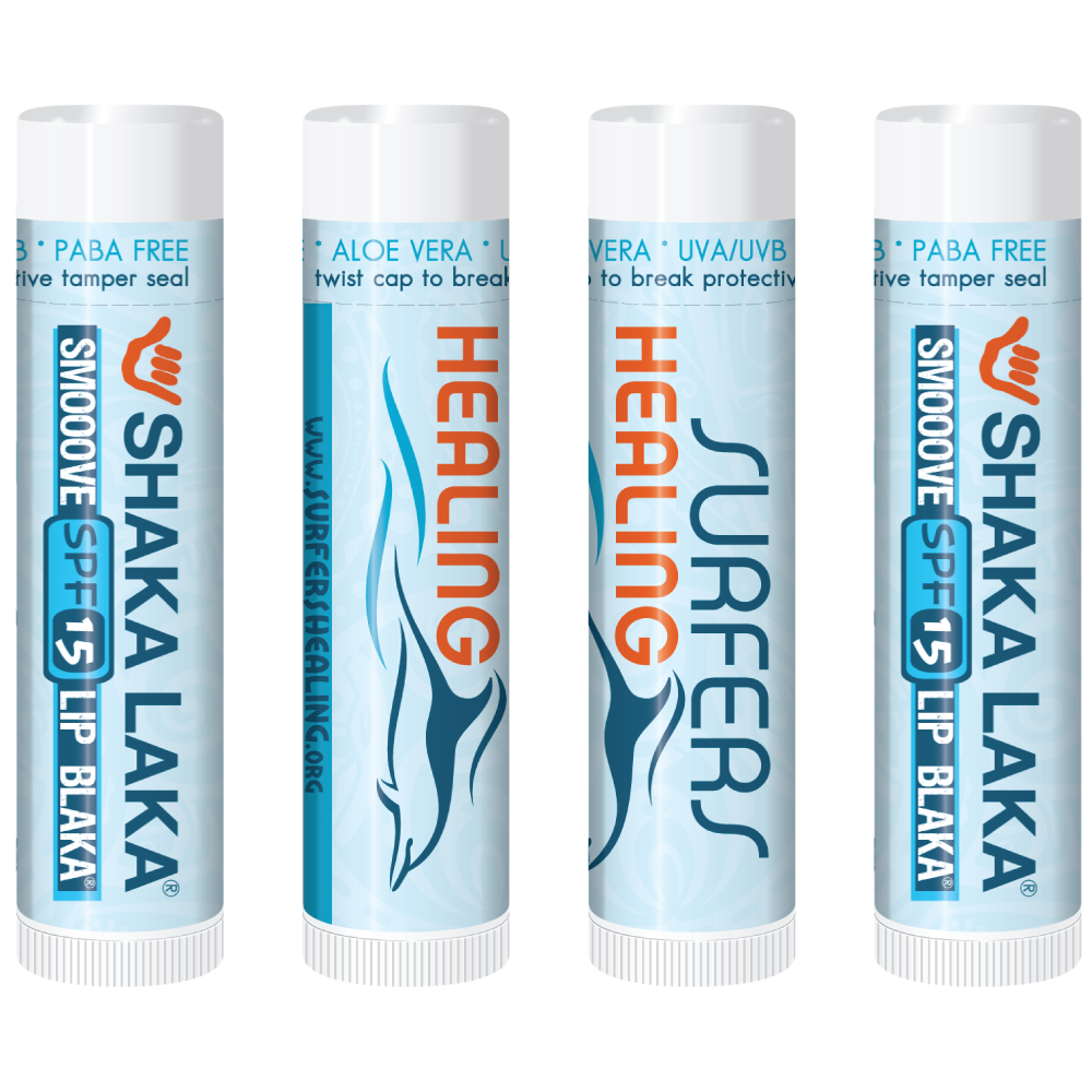 Surfers Healing - Smooove SPF 15 Lip Blaka (4pk)